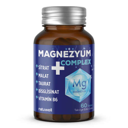 Natuwell Magnezyum Complex 60 Tablet - Natuwell