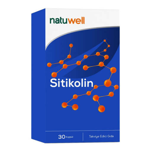 Natuwell Sitikolin Takviye Edici Gıda 30 Kapsül - Natuwell