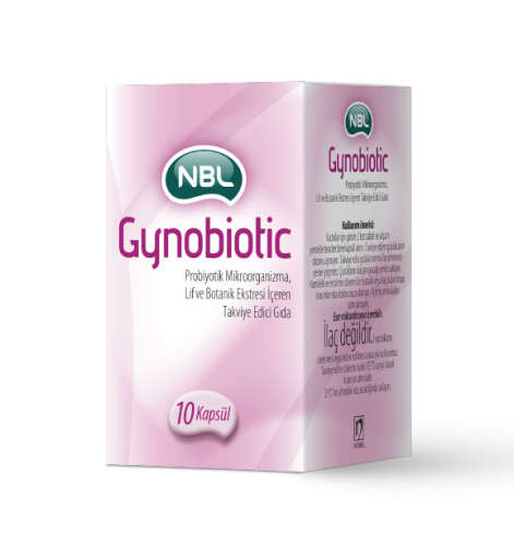 NBL Gynobiotic Takviye Edici Gıda 10 Kapsül - NBL