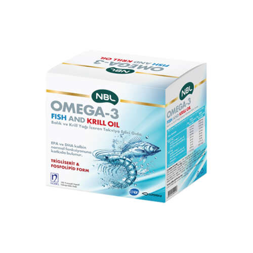 NBL Omega 3 Takviye Edici Gıda 100 Yumuşak Kapsül - 1