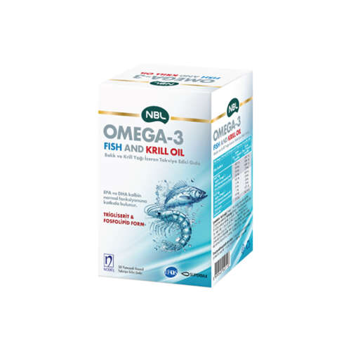 NBL Omega 3 Takviye Edici Gıda 50 Yumuşak Kapsül - NBL