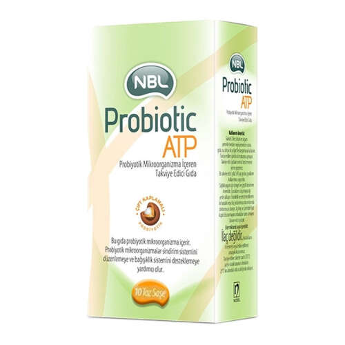 NBL Probiotic ATP Takviye Edici Gıda 10 Toz Saşe - NBL