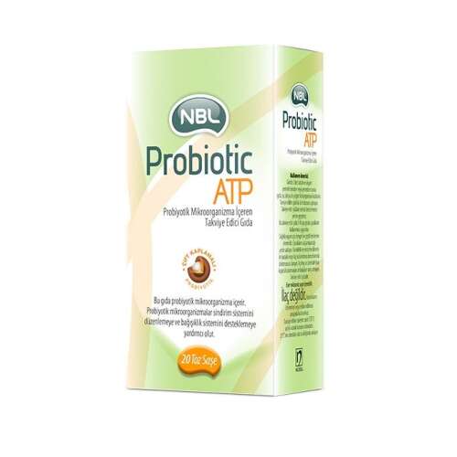 NBL Probiotic ATP Takviye Edici Gıda 20 Saşe - NBL