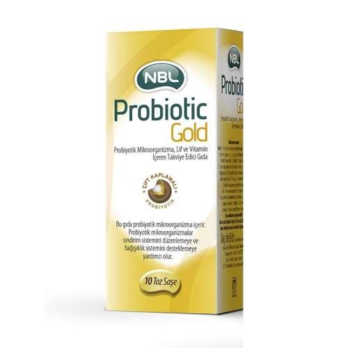 NBL Probiotic Gold Çift Kaplamalı 10 Saşe - 1