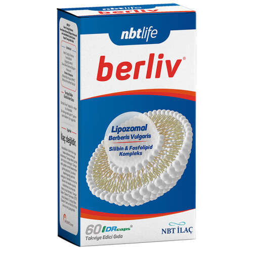 NBT Life Berliv Lipozomal Berberis Vulgaris 60 Kapsül - NBT Life