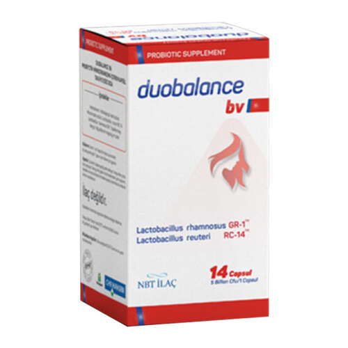 NBT İlaç Duobalance Bv Takviye Edici Gıda 14 Kapsül - 1