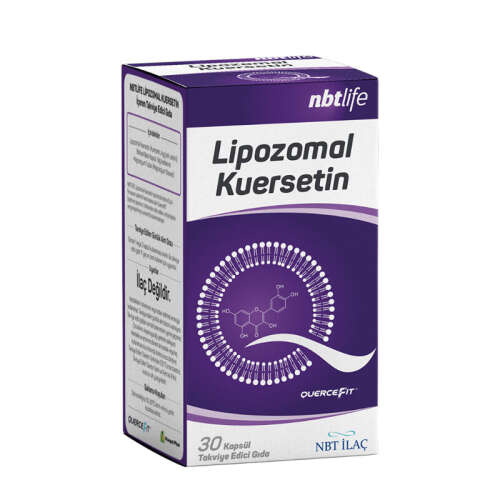 Nbt İlaç Lipozomal Kuersetin Takviye Edici Gıda 30 Kapsül - NBT Life