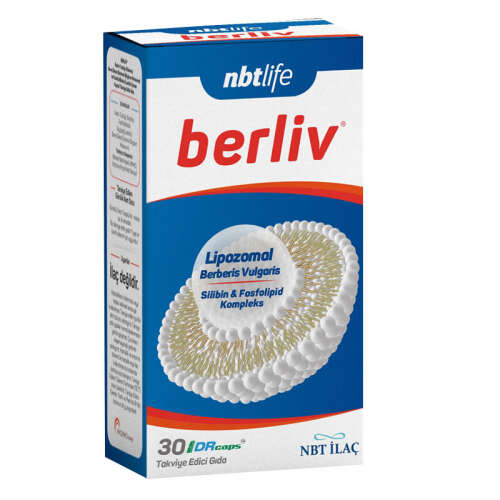 NBT Life Berliv Lipozomal Berberis Vulgaris 30 Kapsül - NBT Life
