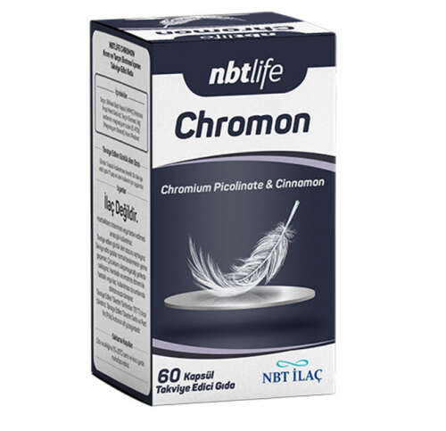 Nbt Life Chromon Takviye Edici Gıda 60 Kapsül - NBT Life