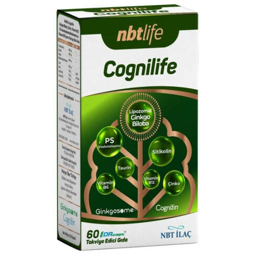NBT Life Cognilife Takviye Edici Gıda 60 Kapsül - NBT Life