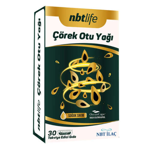 Nbt Life Çörek Otu Yağı Takviye Edici Gıda 30 Kapsül - 1