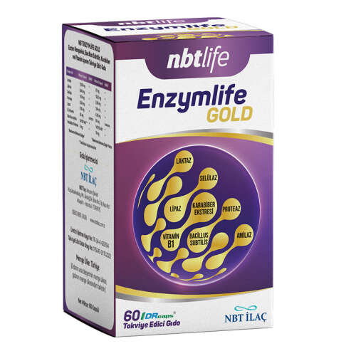 NBT Life Enzymlife Gold 60 Adet - NBT Life