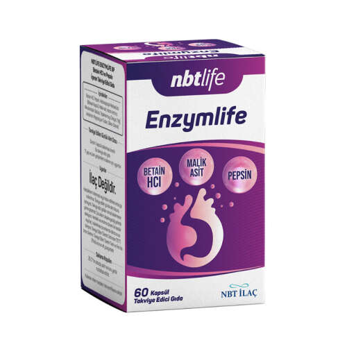 Nbt Life Enzymlife Takviye Edici Gıda 60 Kapsül - NBT Life