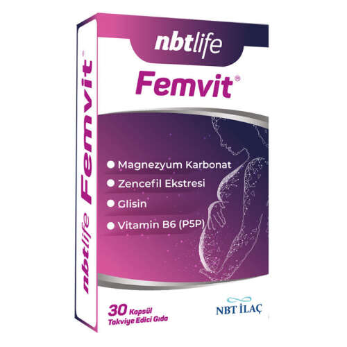 NBT Life Femvit Takviye Edici Gıda 30 Kapsül - 1