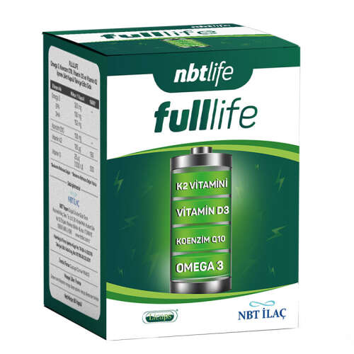 Nbt Life Fulllife Takviye Edici Gıda 30 Kapsül - NBT Life