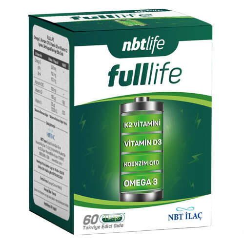Nbt Life Fulllife Takviye Edici Gıda 60 Kapsül - NBT Life