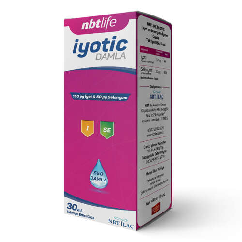 Nbt Life İyotic Damla Takviye Edici Gıda 30 ml - NBT Life
