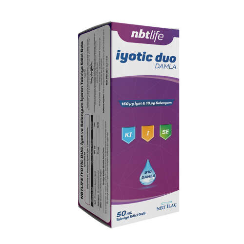 Nbt Life İyotic Duo Damla Takviye Edici Gıda 50 ml - NBT Life