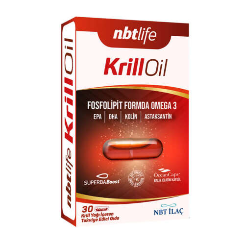 Nbt Life Krill Oil Takviye Edici Gıda 30 Kapsül - 1