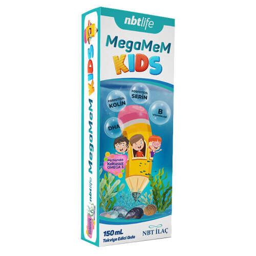 NBT Life MegaMeM Kids Şurup 150 ml - NBT Life