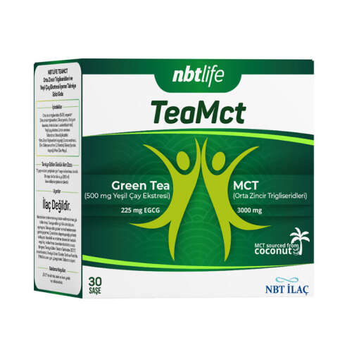 Nbt Life TeaMct Takviye Edici Gıda 30 Saşe - NBT Life