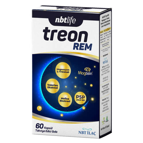 NbtLife Treon REM 60 Kapsül - NBT Life