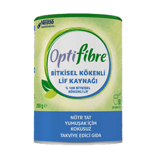 Nestle OptiFibre Bitkisel Kökenli Lif Kaynağı Takviye Edici Gıda 250 g - 1