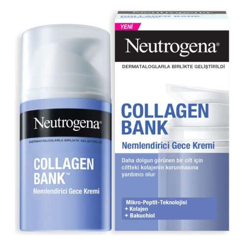 Neutrogena Collagen Bank Nemlendirici Gece Kremi 50 ml - Neutrogena