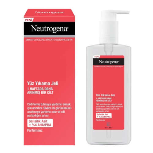 Neutrogena Düzensiz Cilt Tipleri için Yüz Yıkama Jeli 200 ml - 1