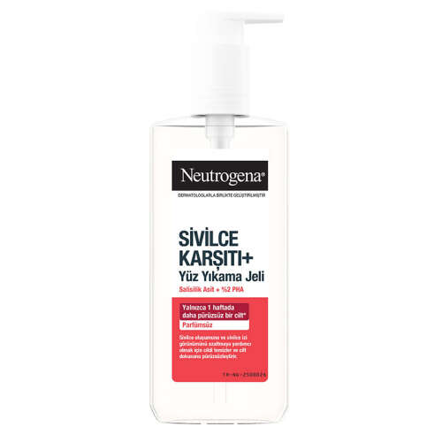Neutrogena Düzensiz Cilt Tipleri için Yüz Yıkama Jeli 200 ml - Neutrogena