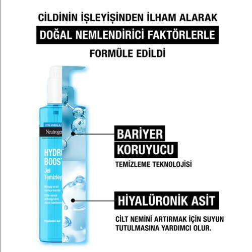 Neutrogena Hydro Boost Jel Temizleyici 200 ml - 3