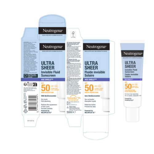 Neutrogena Ultra Sheer Fluide Invisible Age Shield Spf50+ Güneş Kremi 50 ml - 3