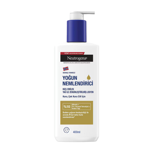 Neutrogena Yoğun Nemlendirici Vücut Losyonu 400 ml - Neutrogena