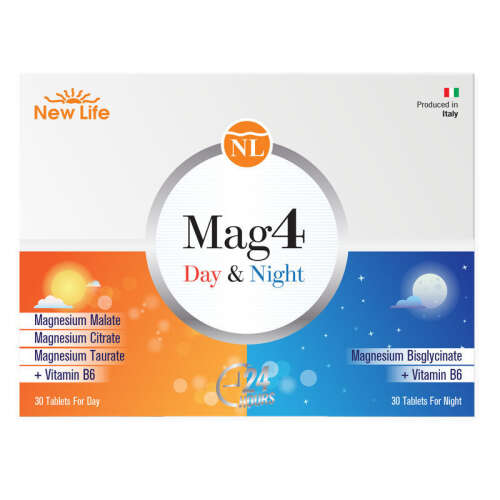 New Life Mag4 Day Night 60 Tablet - New Life