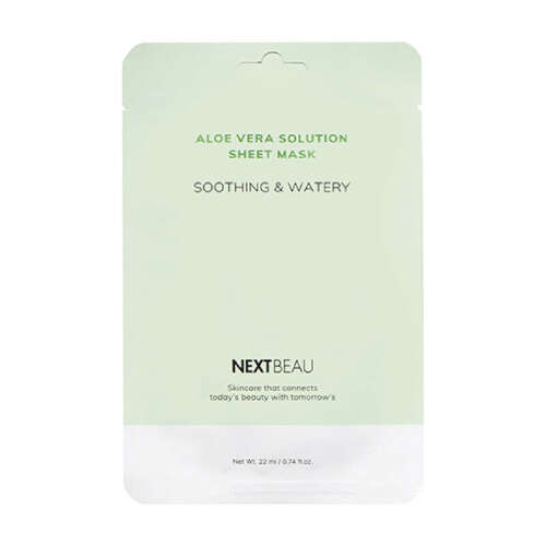 Next Beau Aloe Vera Solution Sheet Mask 22 ml - Next Beau