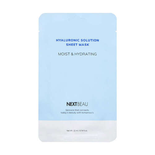 Next Beau Hyaluronic Solution Sheet Mask 22 ml - Next Beau