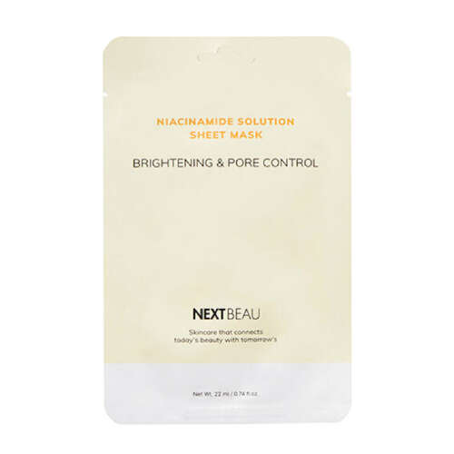 Next Beau Niacinamide Solution Sheet Mask 22 ml - Next Beau
