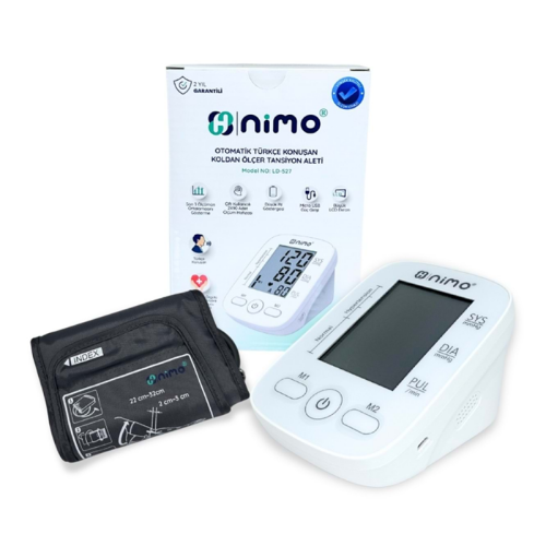 Nimo Otomatik Türkçe Konuşan Koldan Ölçer Tansiyon Aleti - Nimo
