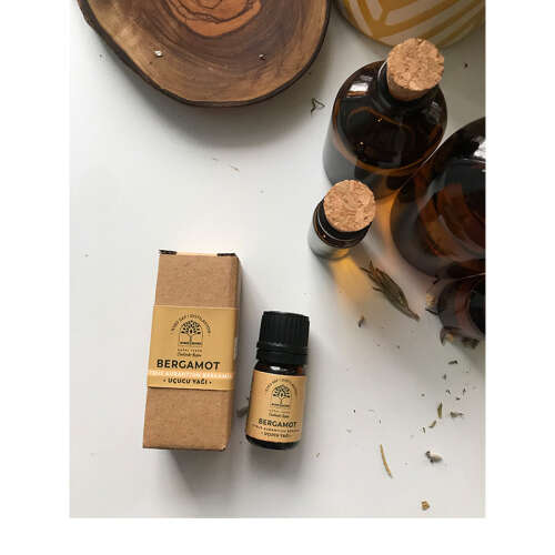 Nine Mine Saf ve Doğal Bergamot Uçucu Yağı 5 ml - Nine Mine