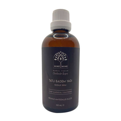 Nine Mine Tatlı Badem Yağı 100 ml - Nine Mine