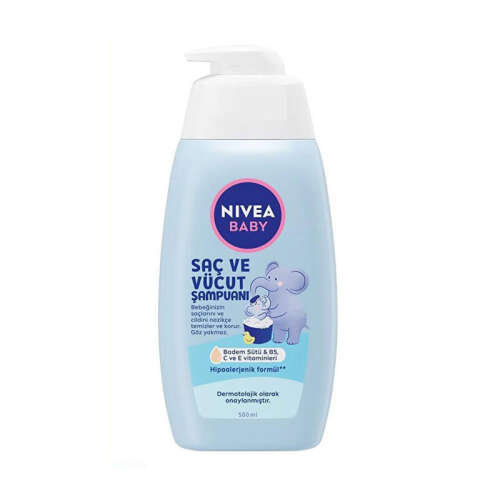 Nivea Baby Saç ve Vücut Şampuanı 500 ml - 1