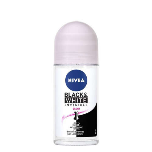 Nivea Black- White Invisible Kadın Roll On 50 ml - Nivea