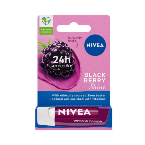 Nivea Blackberry Böğürtlen Lip Stick 4.8 gr - Nivea