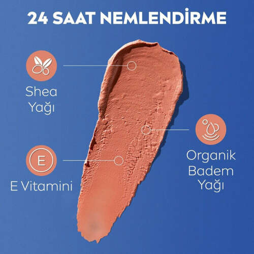 Nivea Caring Beauty Nude SPF30 Dudak Bakım Kremi 4.8 gr - 3