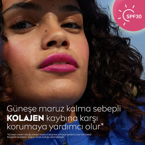 Nivea SPF30 Pembe Renkli Güneş Koruyucu Dudak Bakım Kremi 4.8 gr - 1