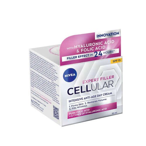 Nivea Cellular Filler Yaşlanma Karşıtı Gündüz Kremi Spf 15 50 ml - Nivea