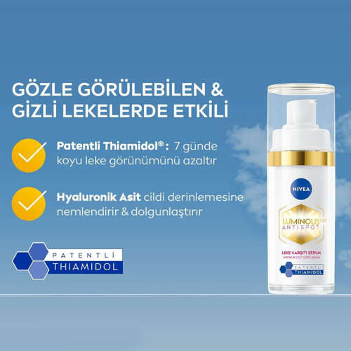 Nivea Cellular Luminous630 Anti Spot Serum Leke Karşıtı Serum 30 ml - 4