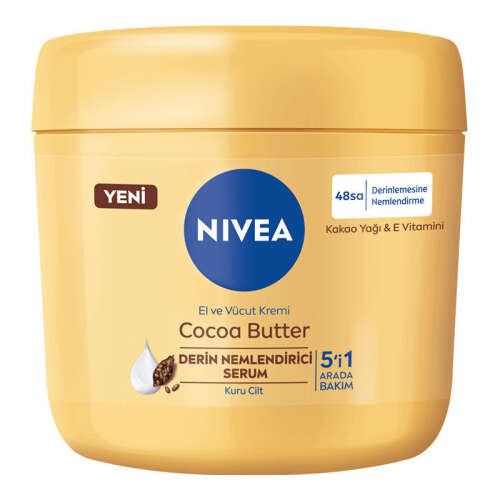Nivea Cocoa Butter El ve Vücut Kremi 400 ml - Nivea