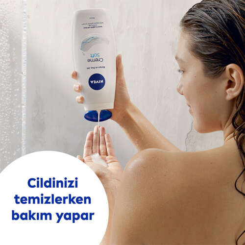 Nivea Creme Soft Banyo ve Duş Jeli 500 ml - 4