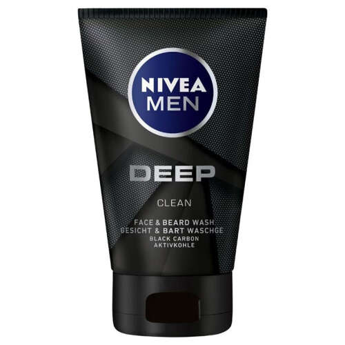 Nivea Deep Dimension Yüz ve Sakal Yıkama Jeli 100 ml - 1